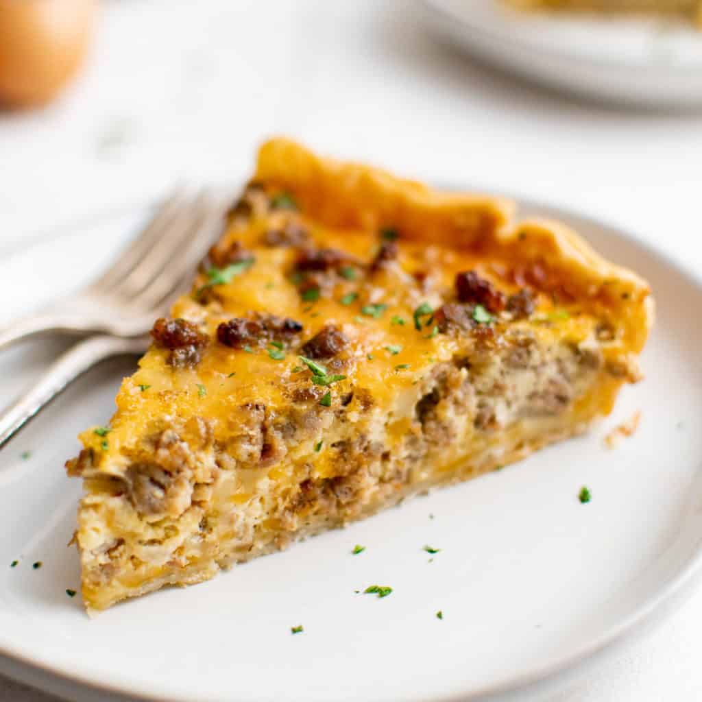 Easy Sausage Quiche Berly S Kitchen