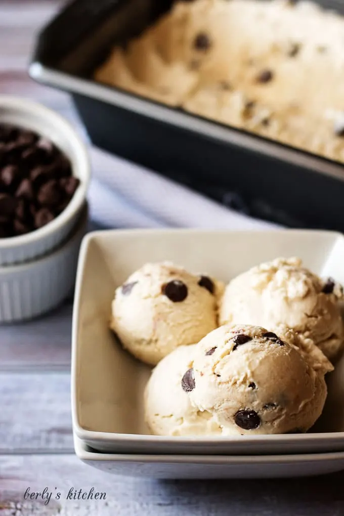 Kim's homemade coffee ice cream with chocolate chips is the simple but decadent dessert you have been searching for all summer long.