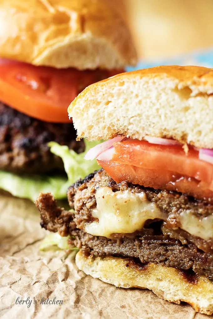 When it comes to making delicious stuffed burgers, it only takes a few key ingredients. Bacon, cheddar, and some choice spices create the ultimate burger!