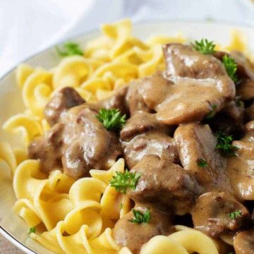 Instant Pot Beef Stroganoff Recipe