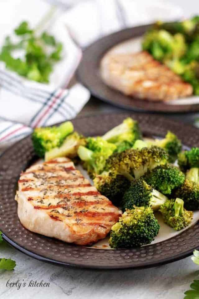 Boneless Cast Iron Pork Chops