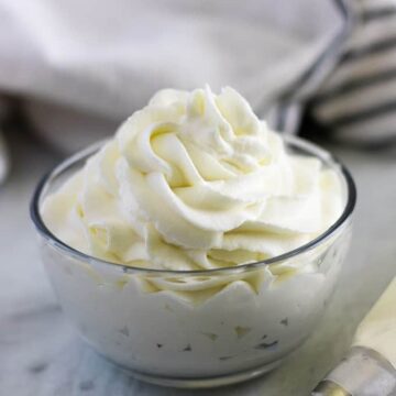 Homemade Whipped Cream Recipe