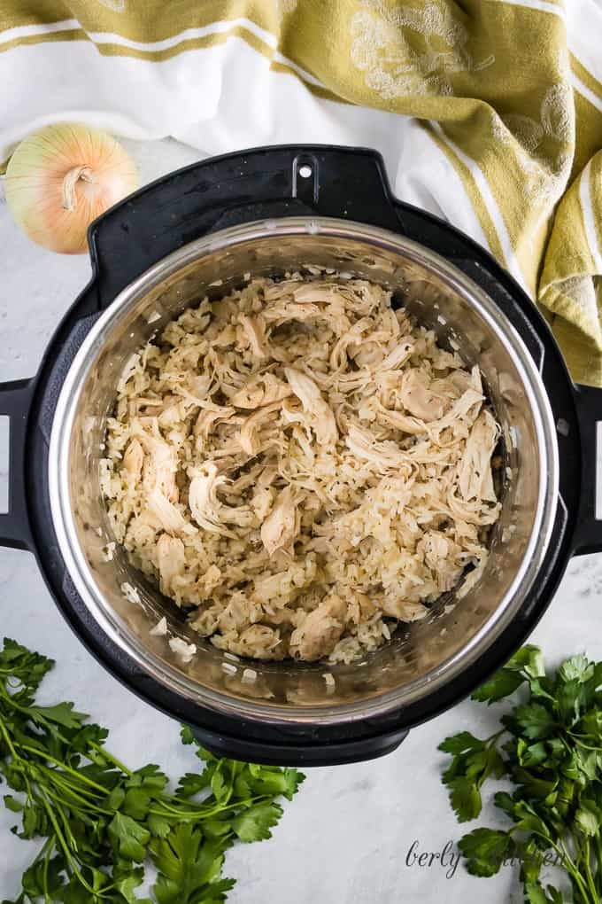 Easy Instant Pot Ranch Chicken And Rice