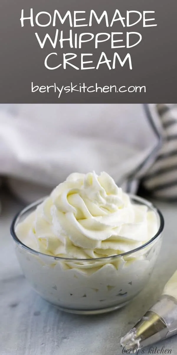 Homemade Whipped Cream