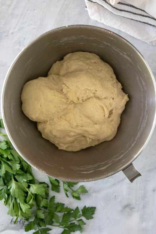 Parmesan Rosemary Pull Apart Bread