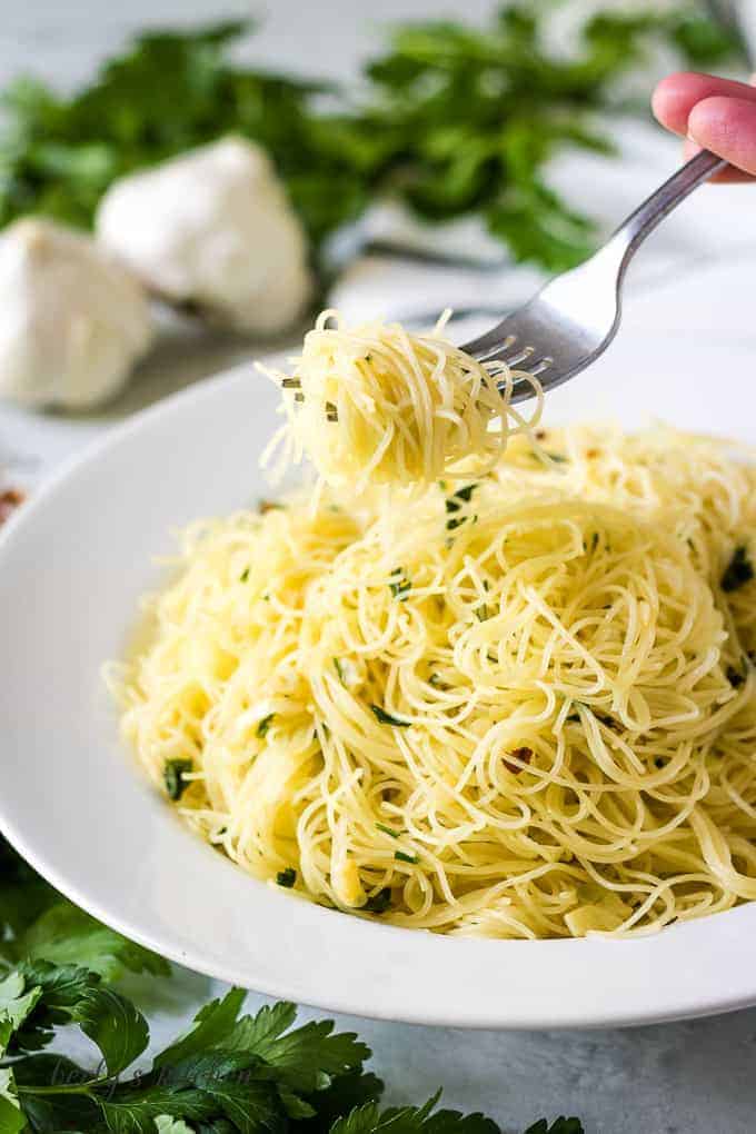 17 Top Photos How Many Calories In Angel Hair Pasta : Pasta Angel Hair Capellini Perciatelli Vermicelli Dry Nutrition Facts Eat This Much