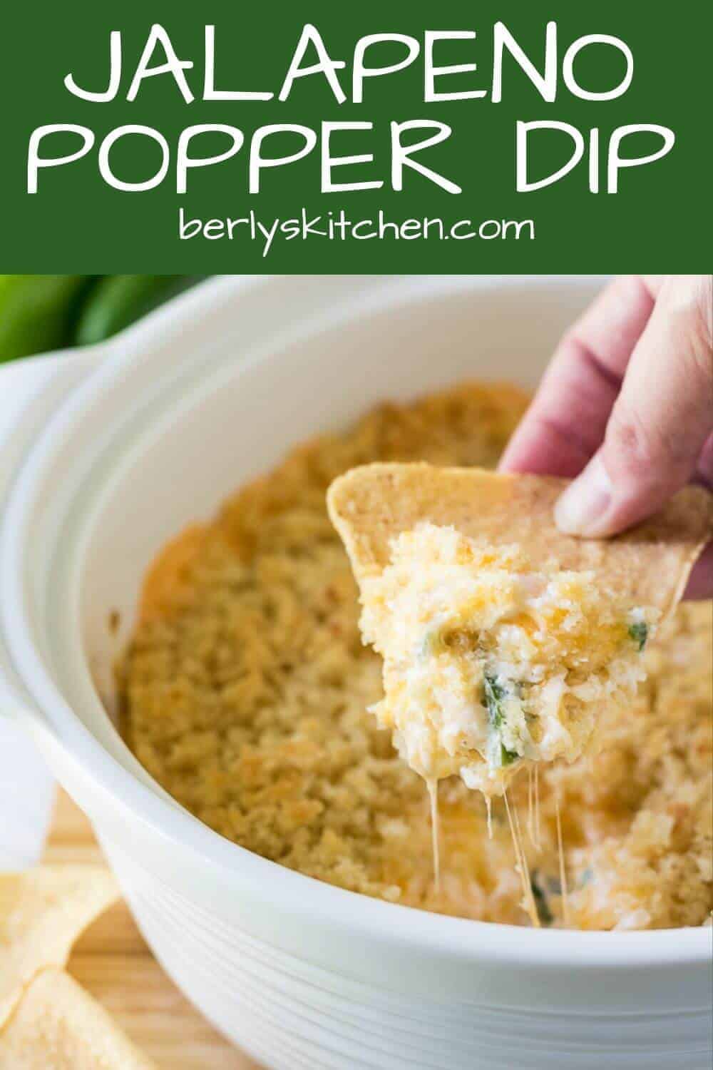 Baked Jalapeño Popper Dip