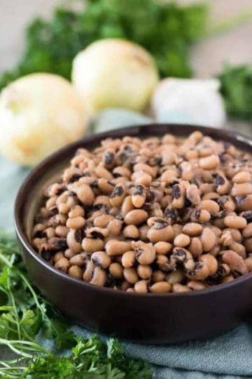 Instant Pot Black Eyed Peas