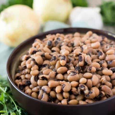 Instant Pot Black Eyed Peas