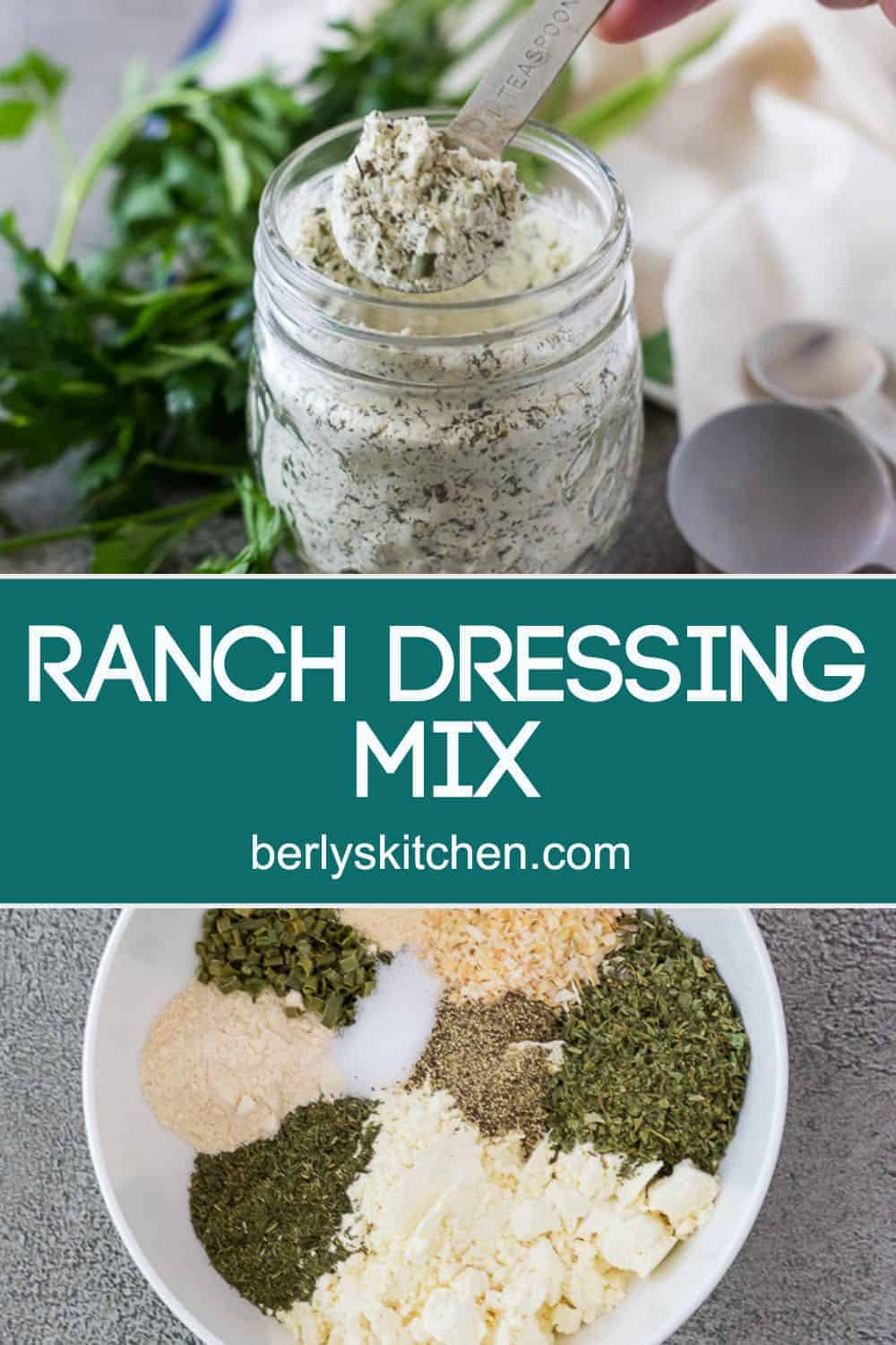 Homemade Ranch Dressing Mix