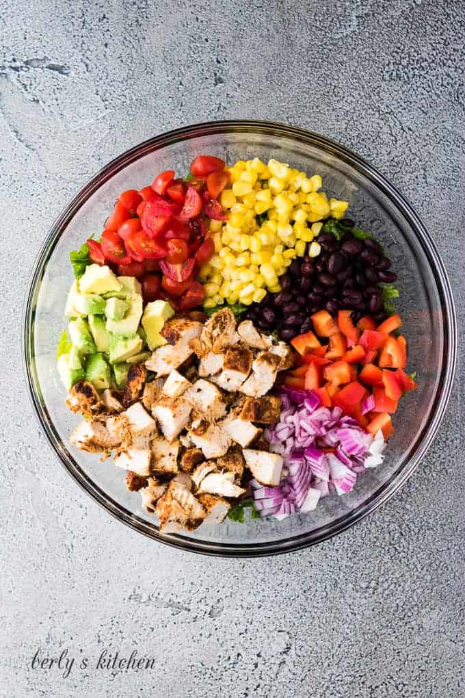 Southwest Chicken Salad Recipe | Berly's Kitchen