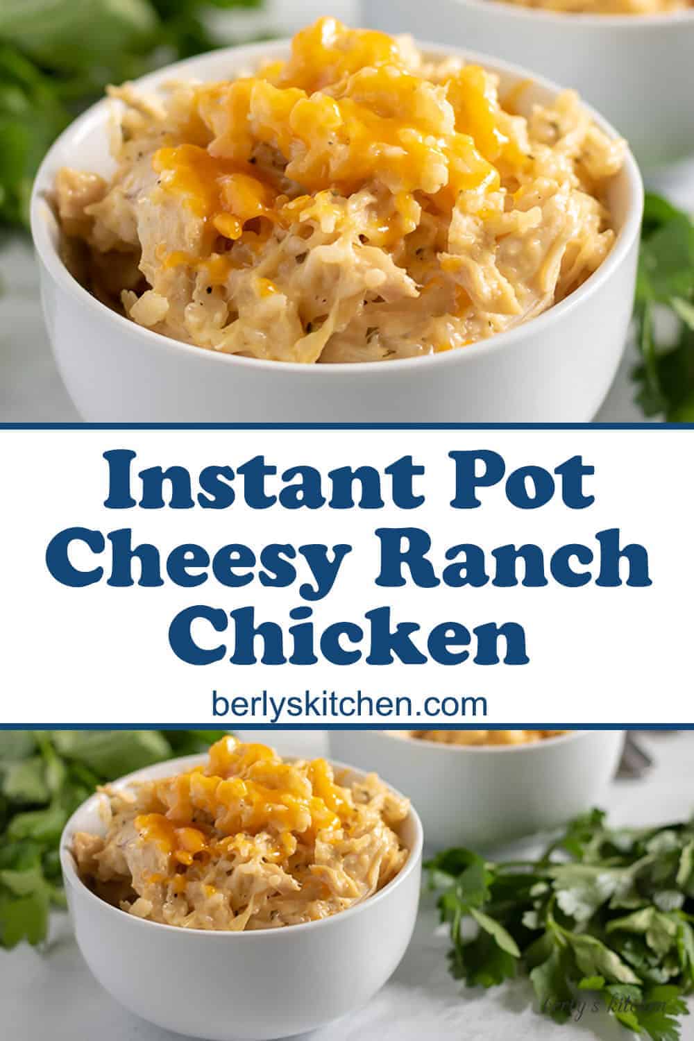 Easy Instant Pot Ranch Chicken and Rice