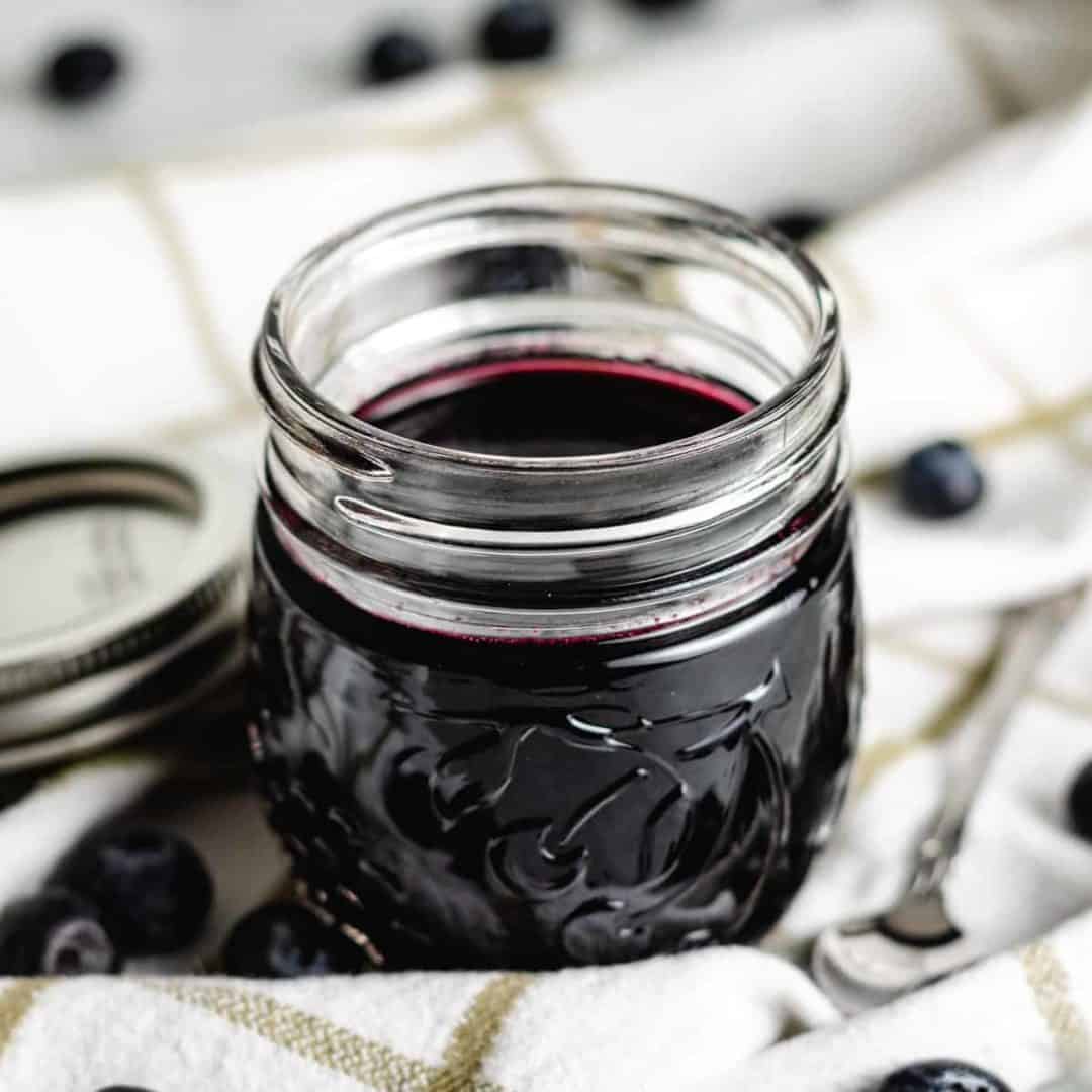 Blueberry Simple Syrup Recipe