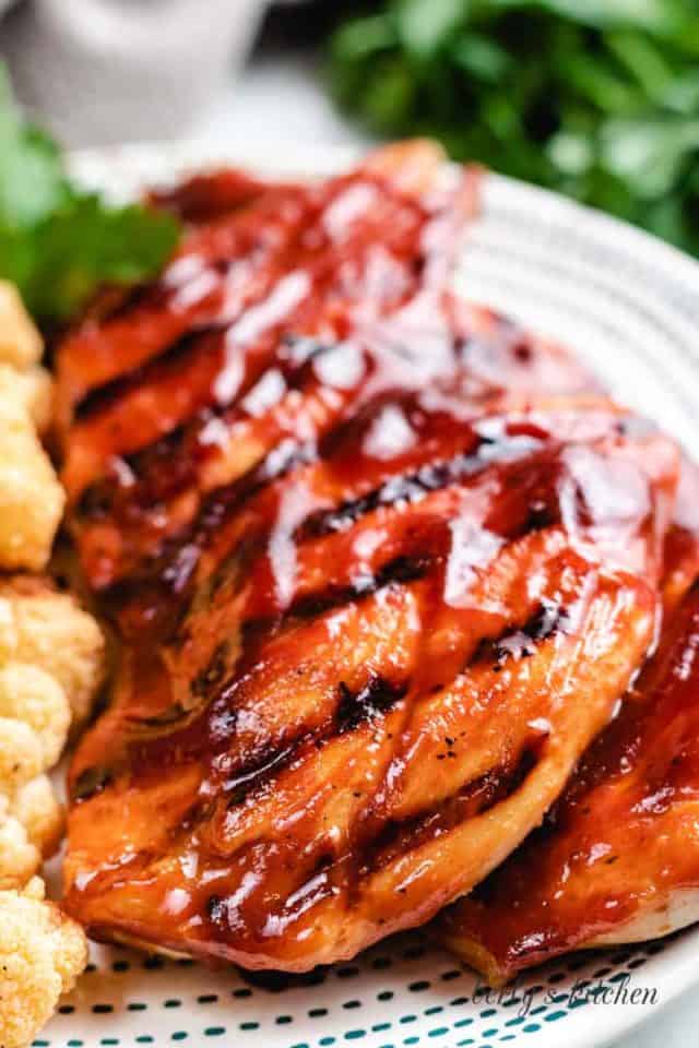 Grilled BBQ Chicken Breast