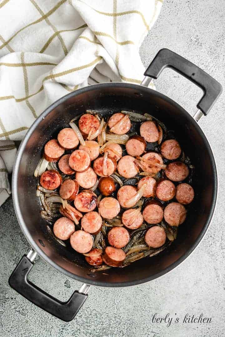 Creamy Kielbasa Pasta