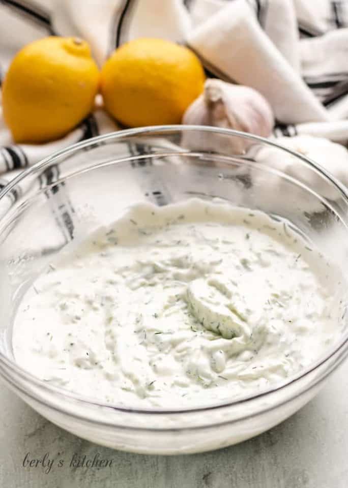 Tzatziki Sauce With Sour Cream