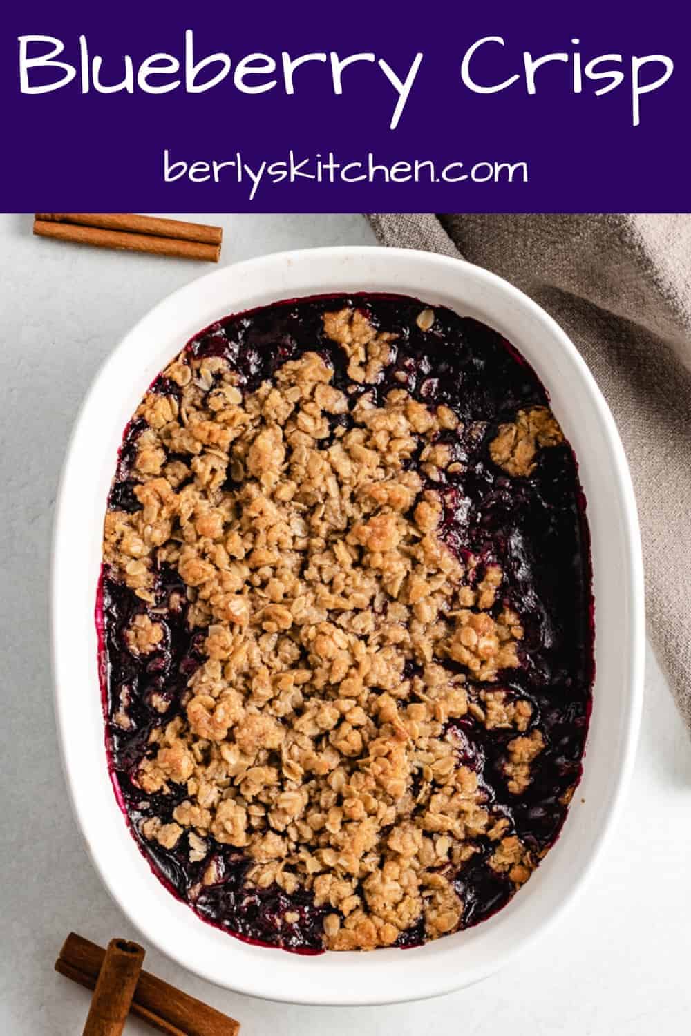 Blueberry Crisp Recipe