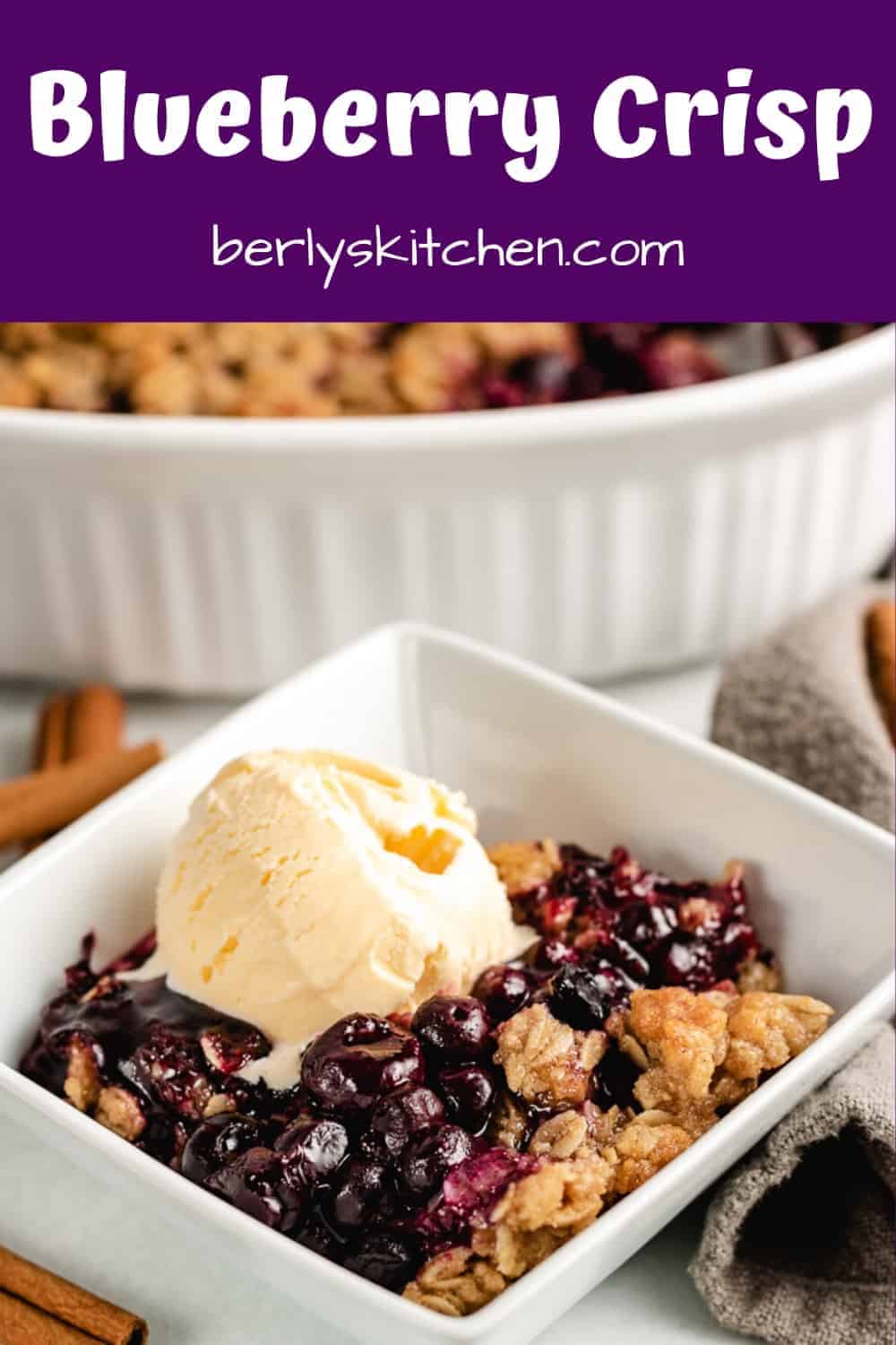 Blueberry Crisp Recipe