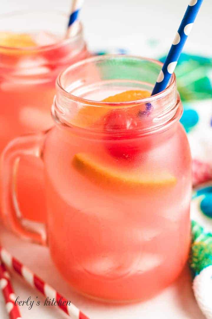 Tropical Alcoholic Punch (The Best Spiked Punch EVER!) - Averie Cooks