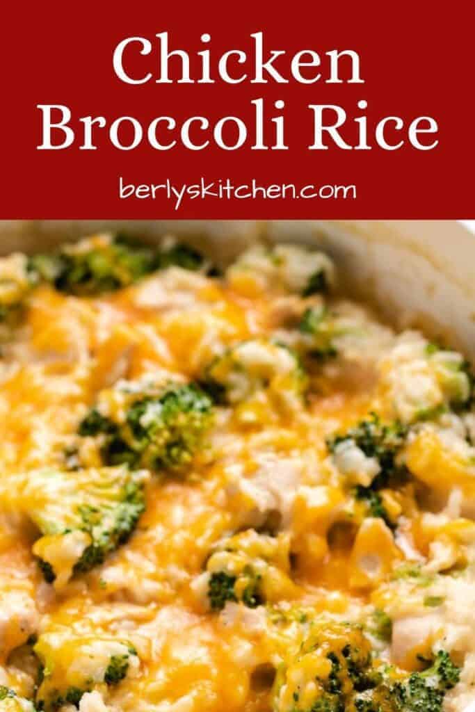 Cheesy Chicken Broccoli Rice Casserole