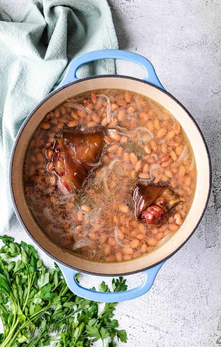 Ham Hock and Beans