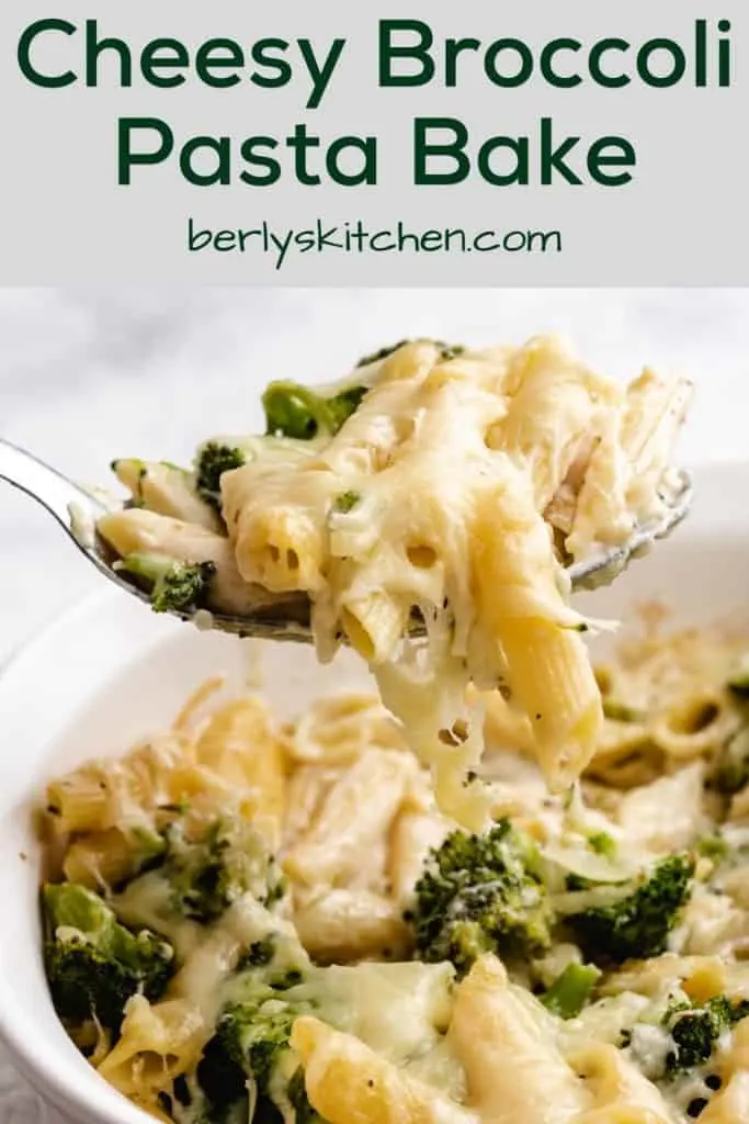 Broccoli Cheese Pasta Bake