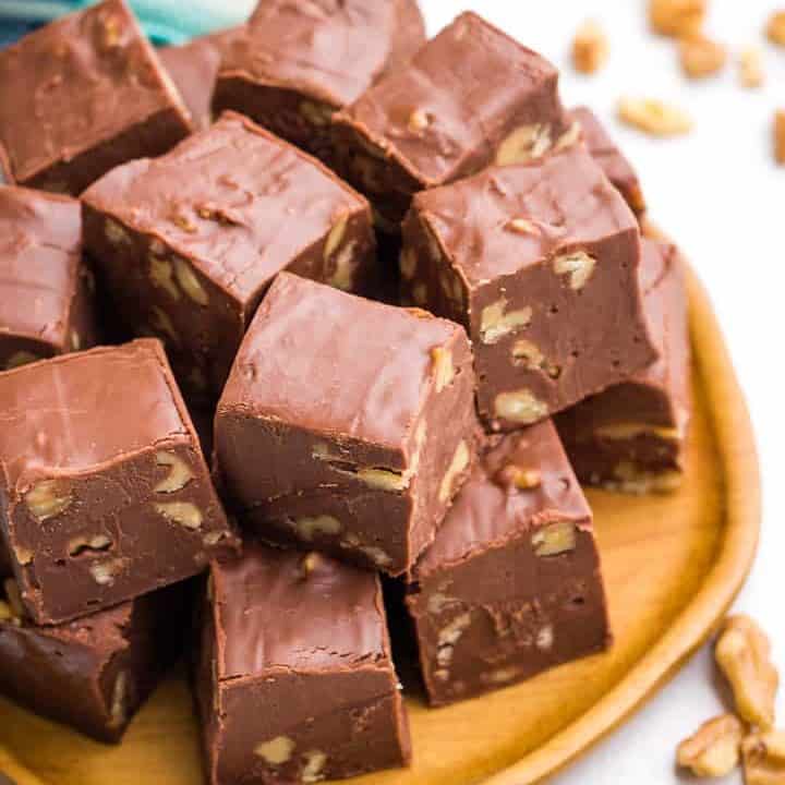 Chocolate Walnut Fudge | Berly's Kitchen