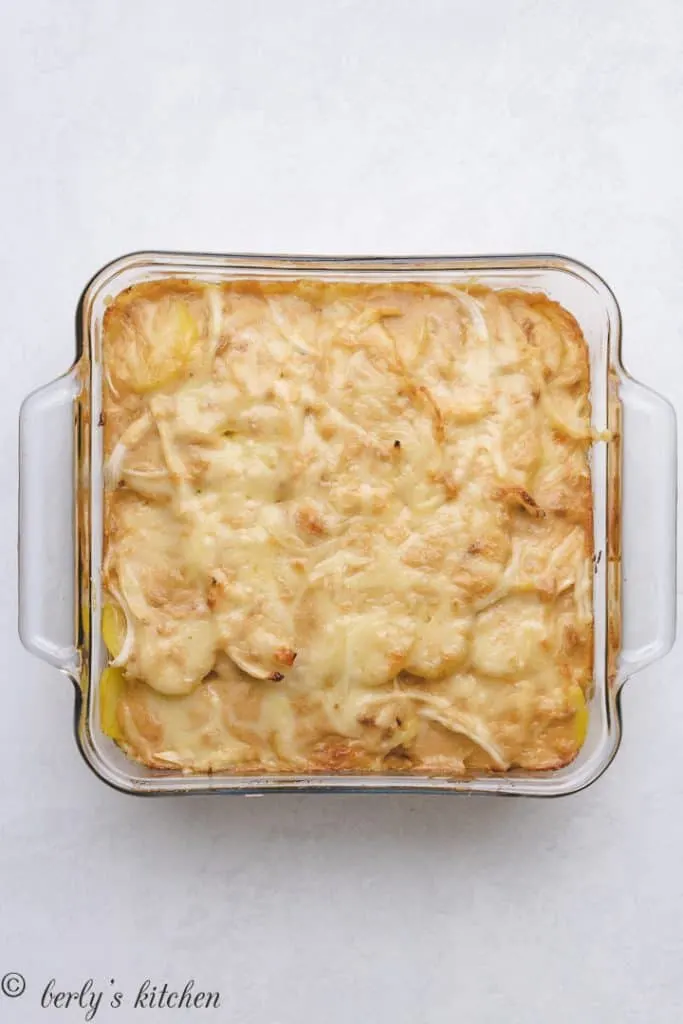 French Onion Potato Bake