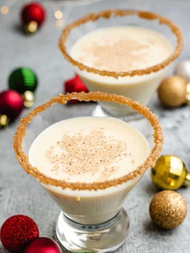 Eggnog Martini - Aimee Mars