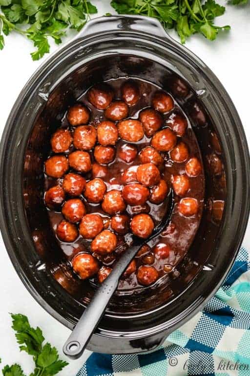 Crockpot BBQ Meatballs Recipe