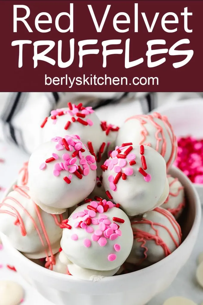 Red Velvet Truffles (Cake Balls)