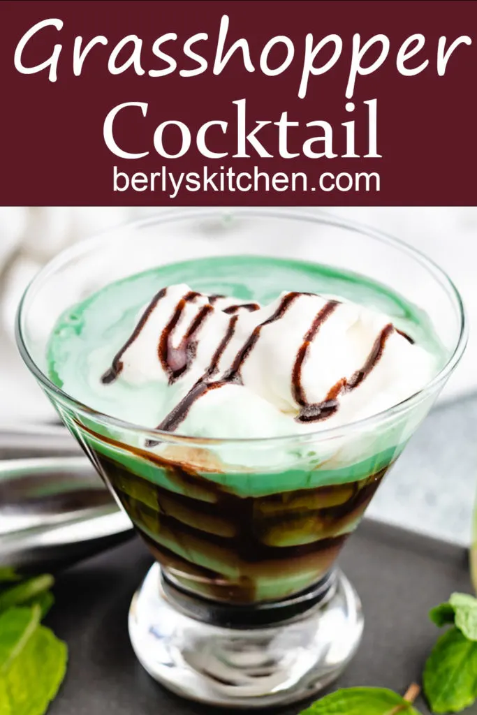 Easy Grasshopper Cocktail