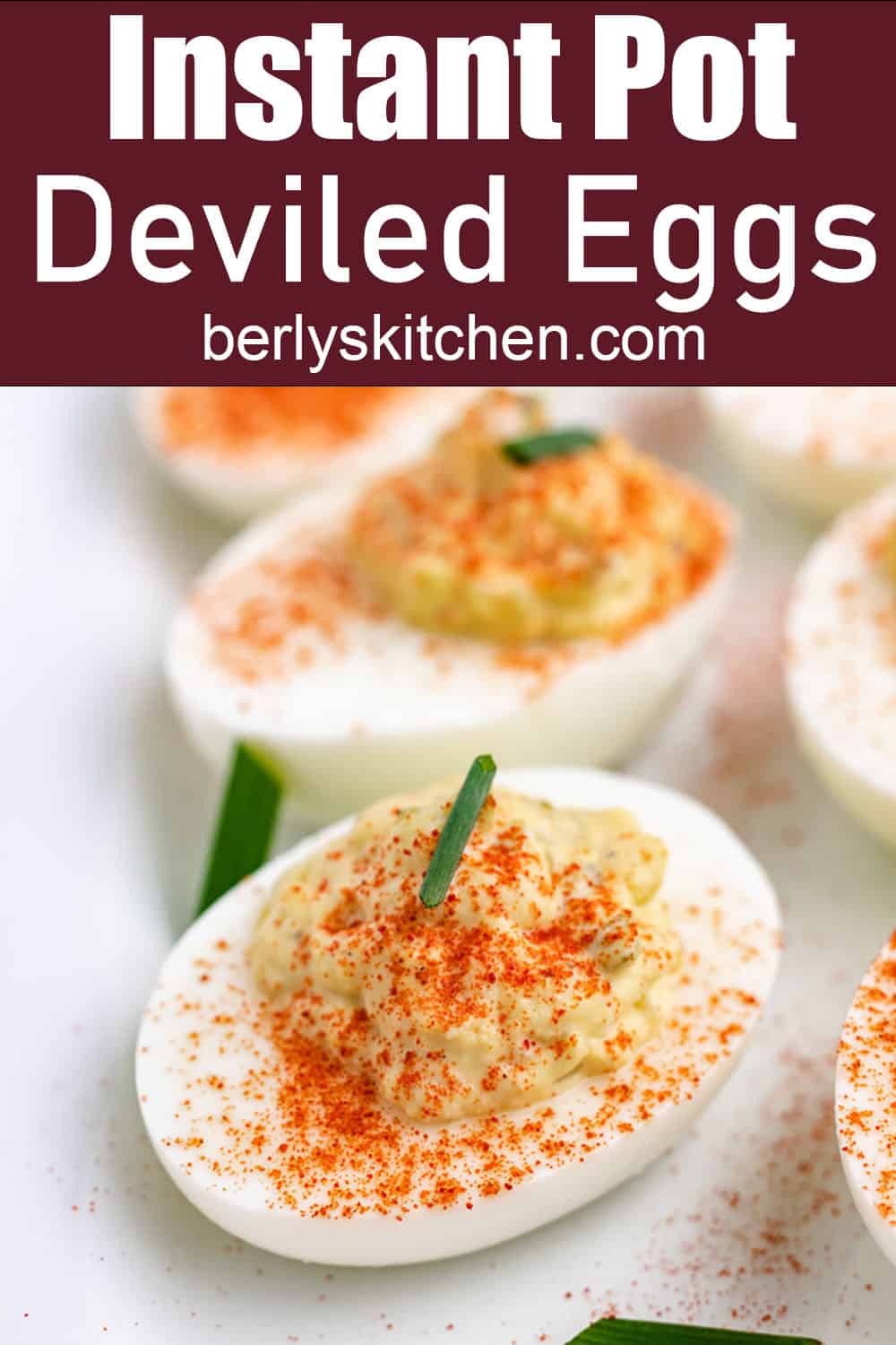 Instant Pot Deviled Eggs