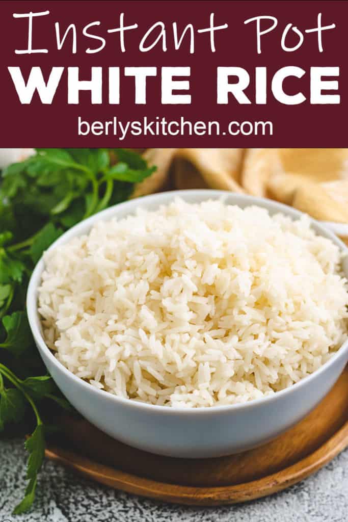 Foolproof Instant Pot White Rice