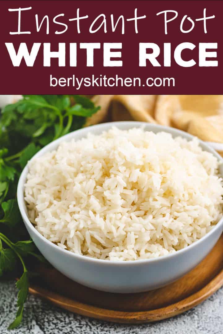 Instant Pot White Rice (Perfect Every Time!) - Detoxinista