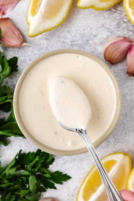 Homemade Caesar Dressing