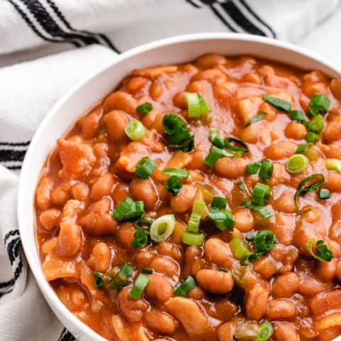 Slow Cooker Baked Beans | Berly's Kitchen