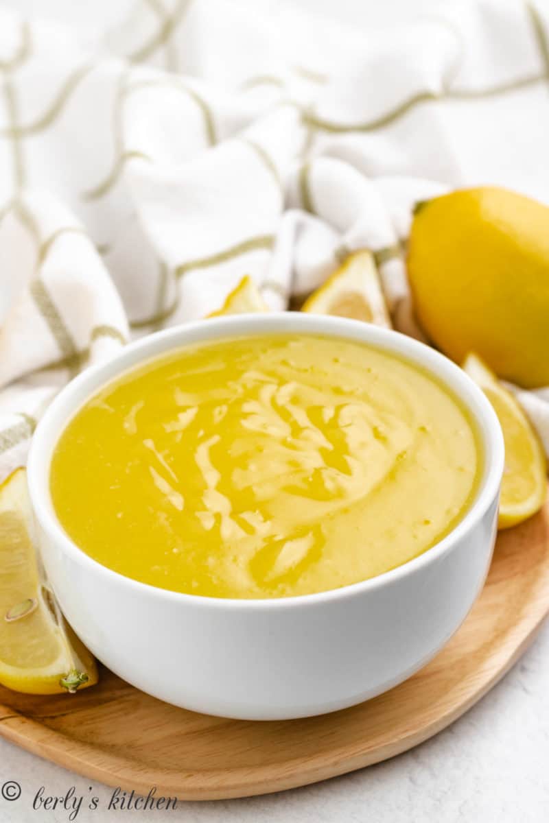 Lemon Curd Recipe (with Cornstarch)