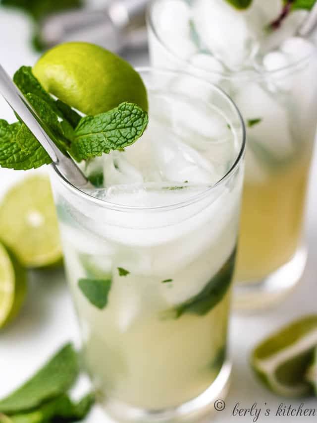 Naturally Sweetened Mint Mojito Recipe - Lexi's Clean Kitchen