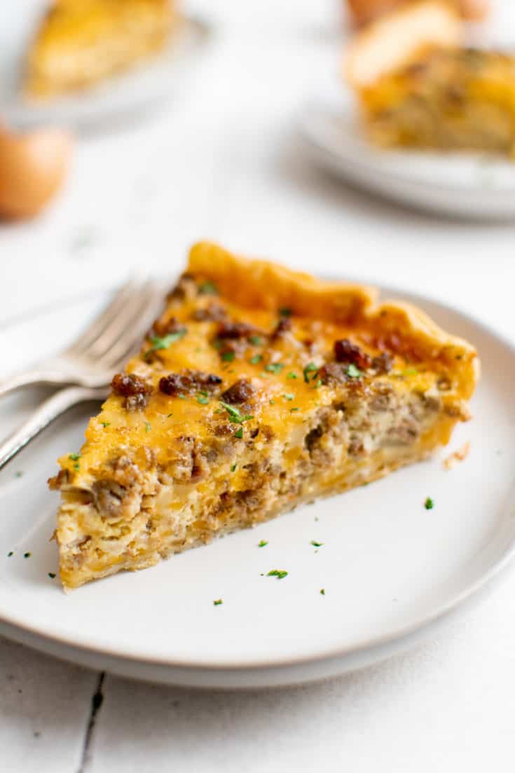 Easy Sausage Quiche – Berly's Kitchen