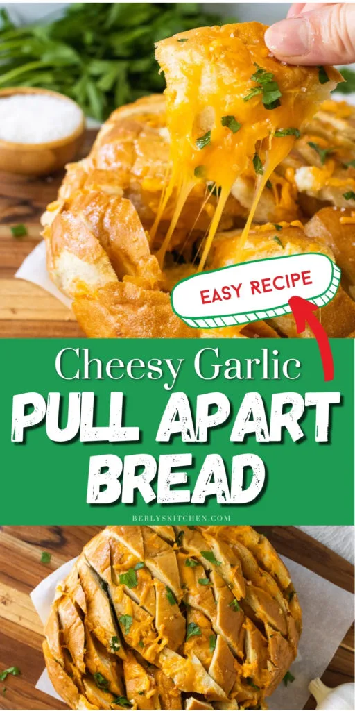 Cheesy Garlic Pull Apart Bread