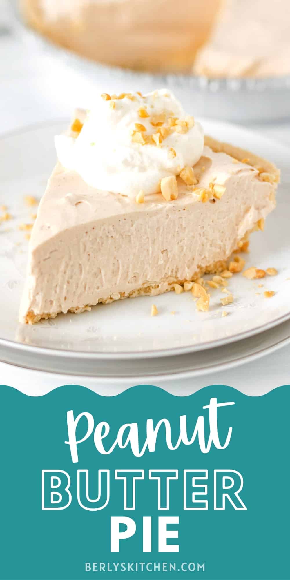 Frozen Peanut Butter Pie | Berly's Kitchen
