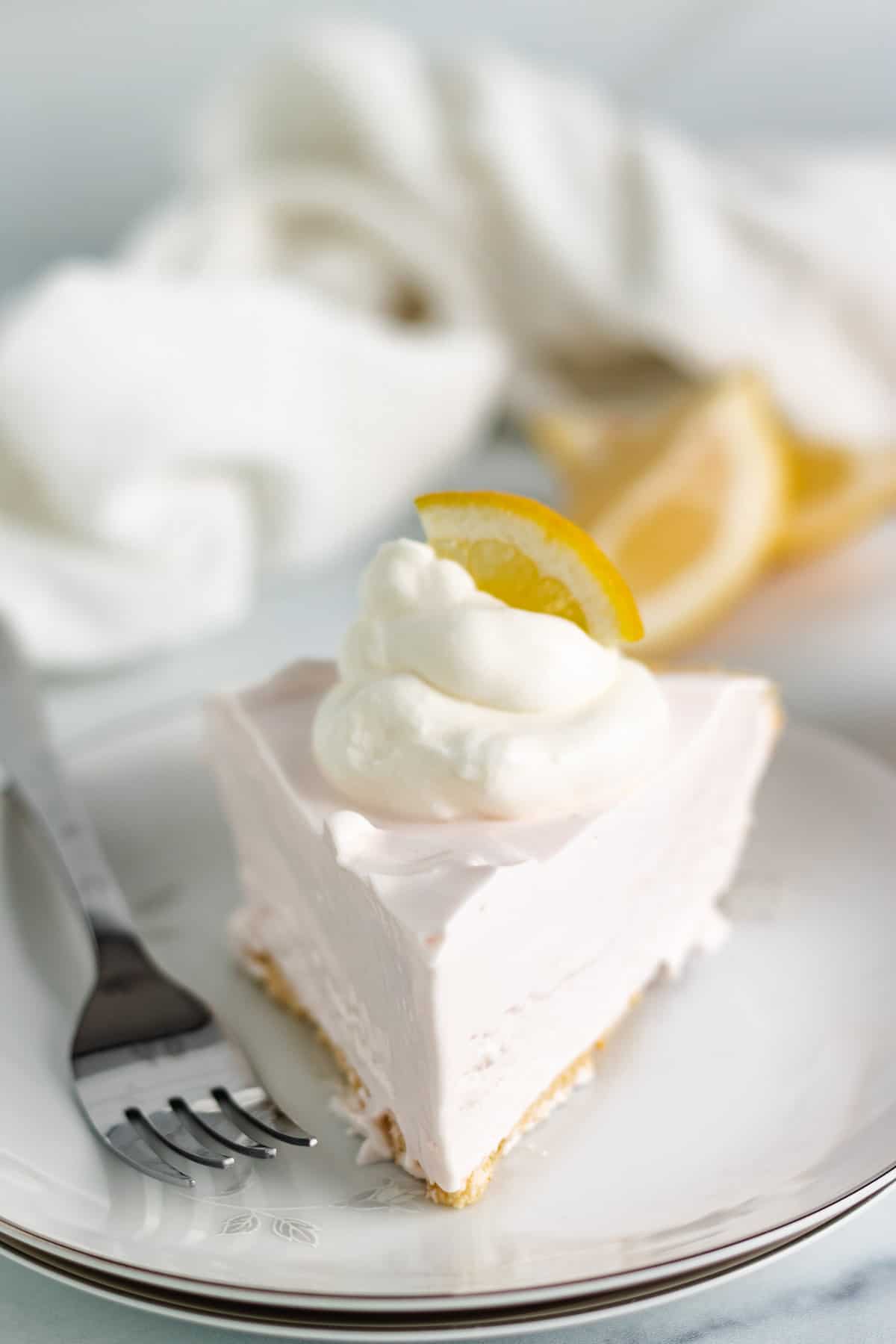 Frozen Pink Lemonade Pie