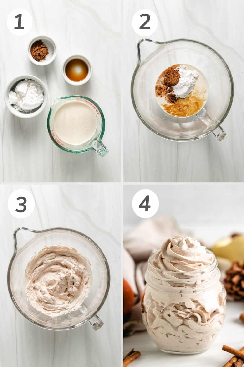 Pumpkin Spice Whipped Cream