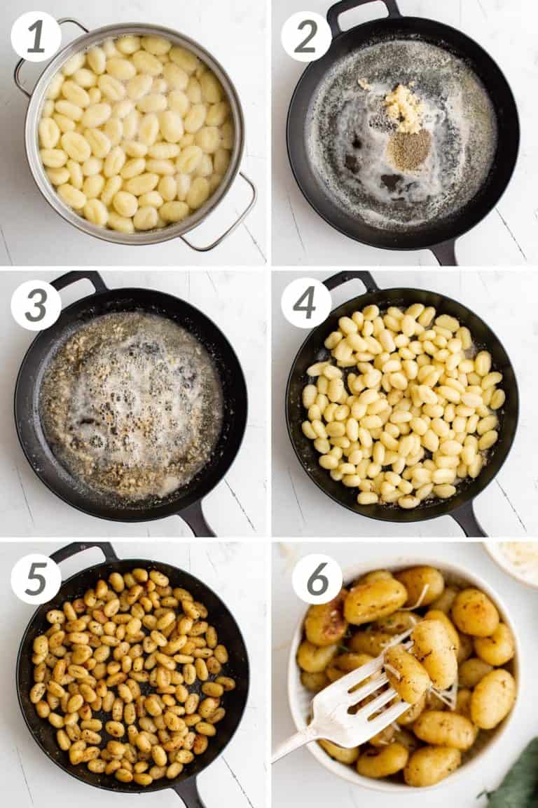 Pan Fried Gnocchi   Pan Fried Gnocchi Collage 768x1152 