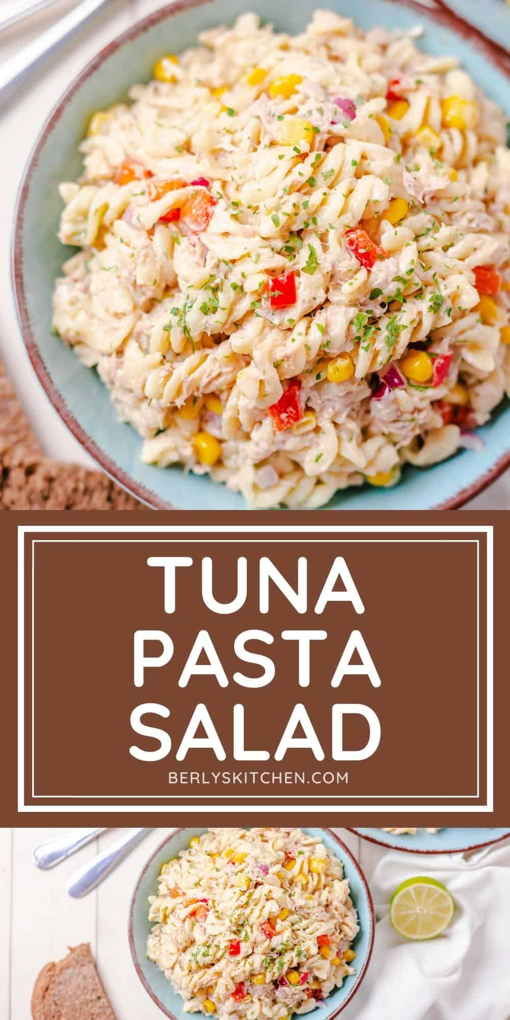 Creamy Tuna Pasta Salad