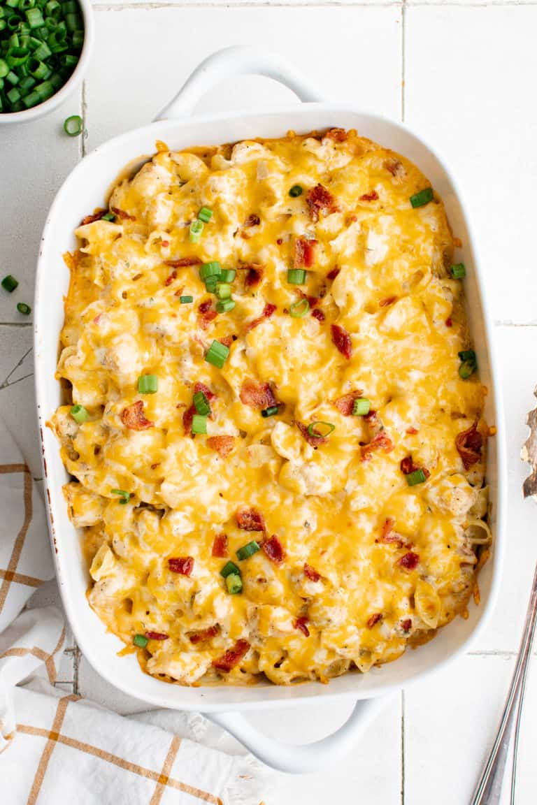 Chicken Bacon Ranch Casserole