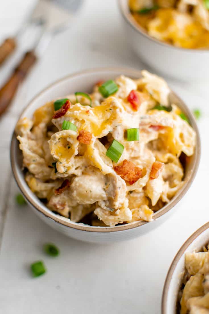 Easy Chicken Bacon Ranch Casserole Recipe with Cream Cheese