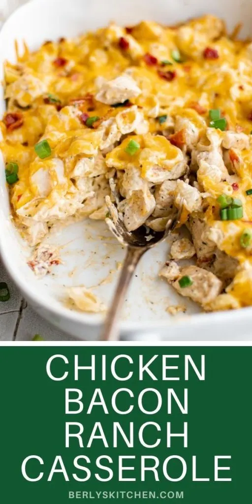 Easy Chicken Bacon Ranch Casserole Recipe with Cream Cheese