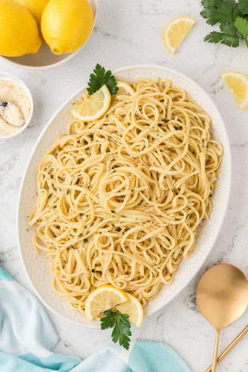 Lemon Basil Pasta Recipe
